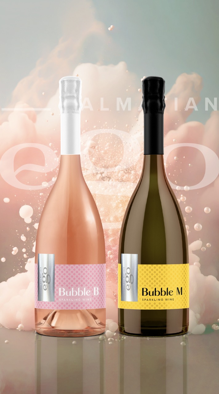 Dalmatian EGO Bubble: Pjenušava vina Bubble M & Bubble B